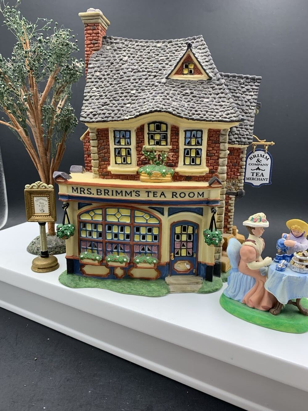 Department 56 Mrs. Brimm's Tea Room Dickens' Village Series 58487